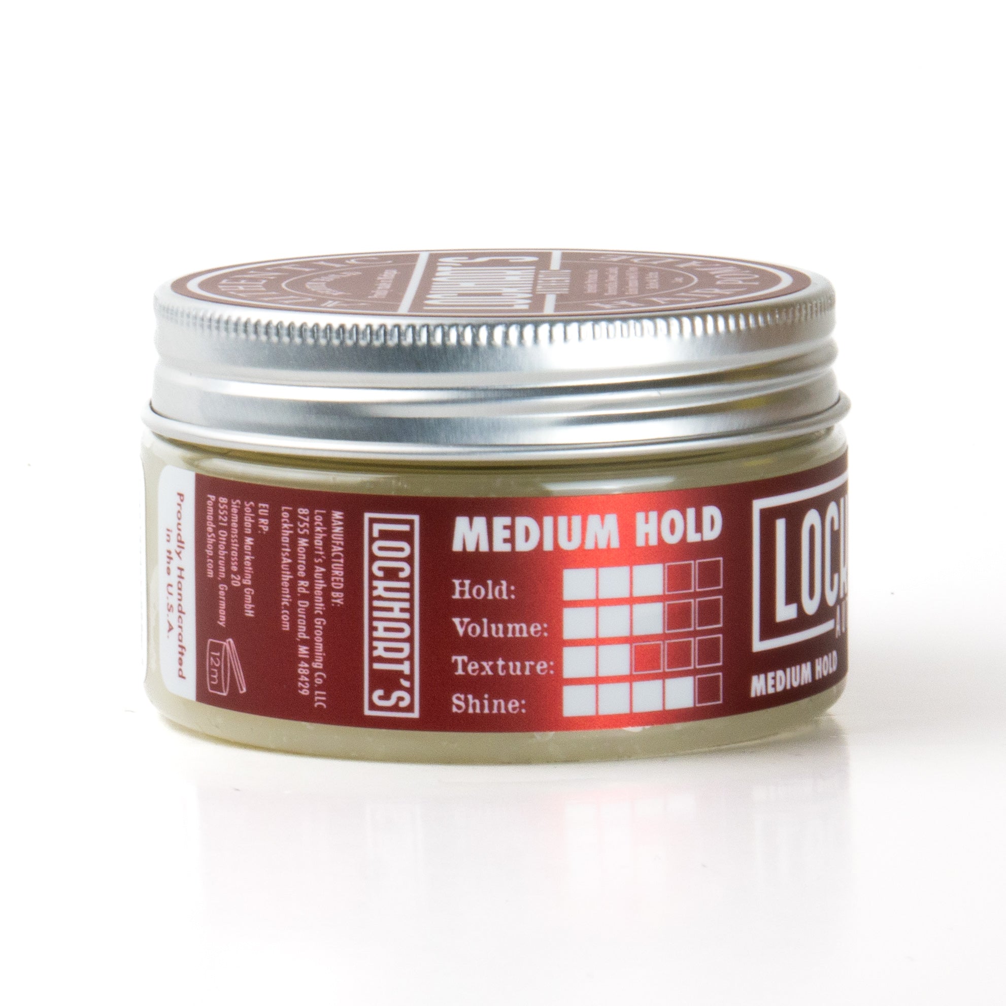 Lockhart's Medium Hold Pomade - Lockhart's Authentic