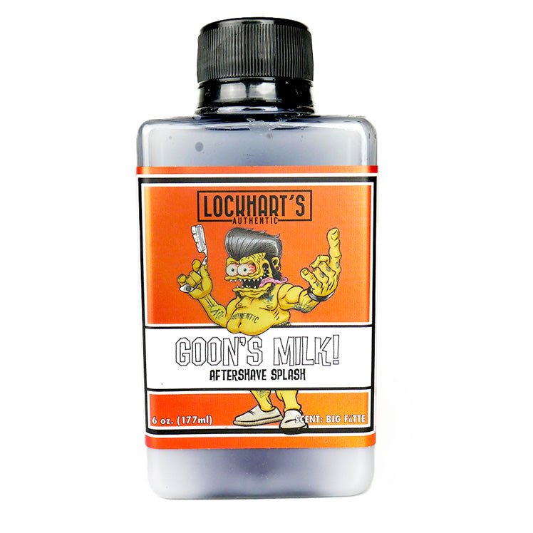 NEW! - Big Fatte Goon's Milk! Aftershave Splash - Lockhart's Authentic