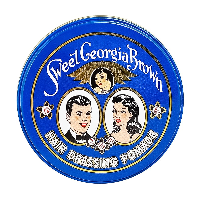 NEW! Sweet Georgia Brown Blue Pomade - Strong Hold - Lockhart's Authentic