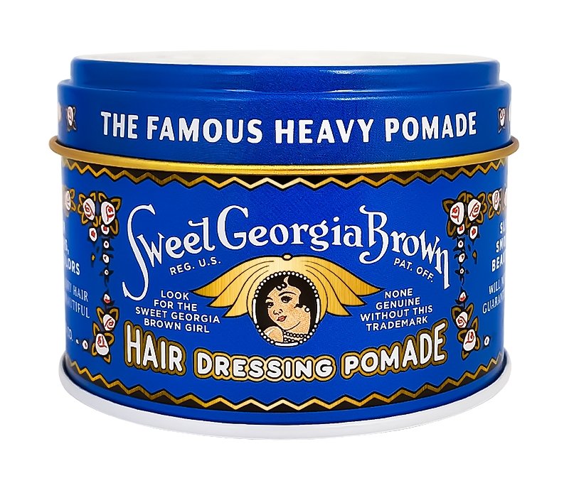 NEW! Sweet Georgia Brown Blue Pomade - Strong Hold - Lockhart's Authentic